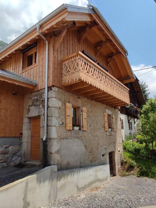 L'Echappee Belle En Montagne - Site Location-Chalet Mieussy Dış mekan fotoğraf