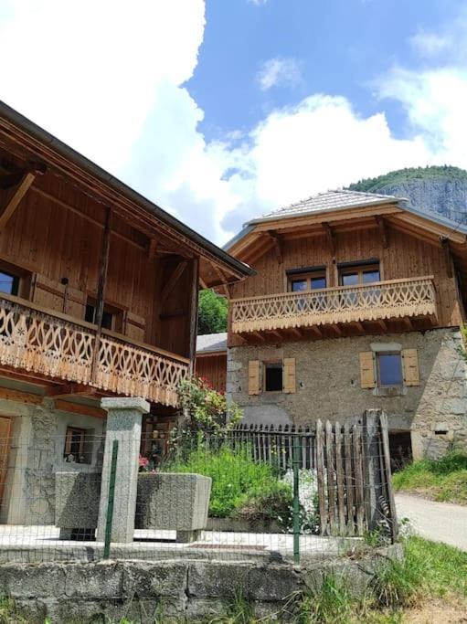 L'Echappee Belle En Montagne - Site Location-Chalet Mieussy Dış mekan fotoğraf