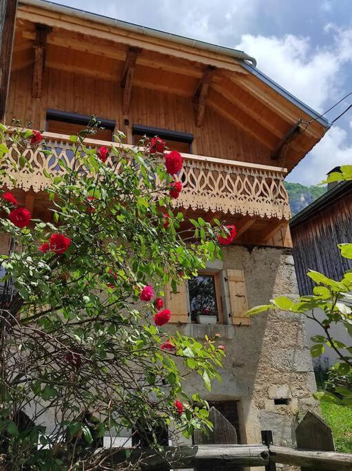 L'Echappee Belle En Montagne - Site Location-Chalet Mieussy Dış mekan fotoğraf