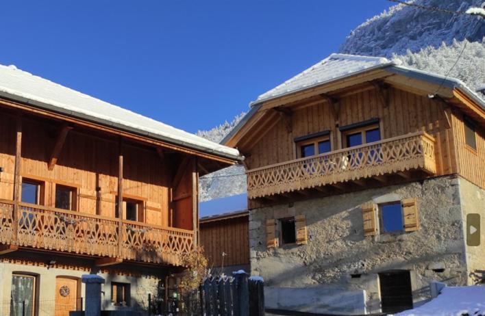 L'Echappee Belle En Montagne - Site Location-Chalet Mieussy Dış mekan fotoğraf